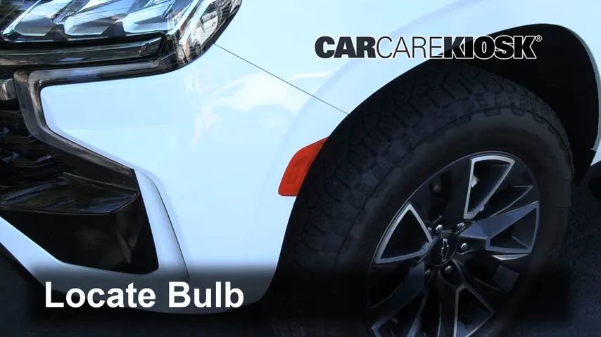 2021 Chevrolet Tahoe Z71 5.3L V8 Éclairage Feux de stationnement